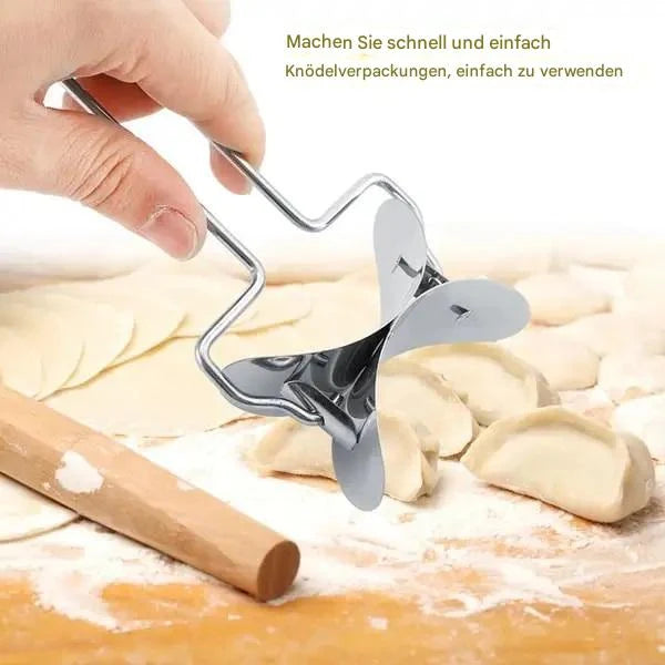 Dumpling Cutter Ergonomic Handle & Uniform Shapes
