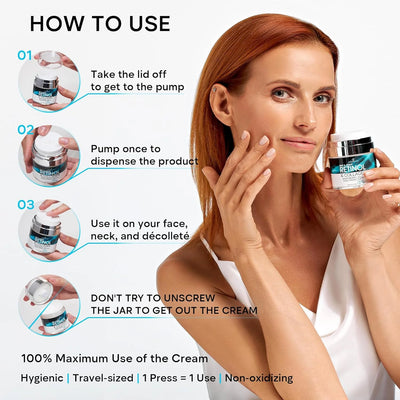 Face Cream Retinol & Hyaluronic Acid Non-Greasy
