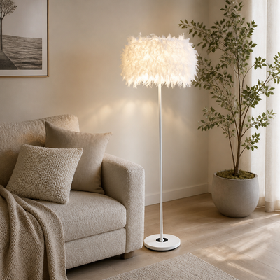 Feather Table Lamp