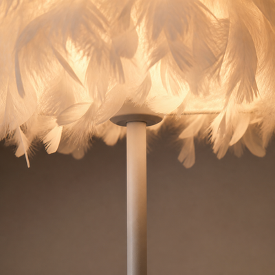 Feather Table Lamp