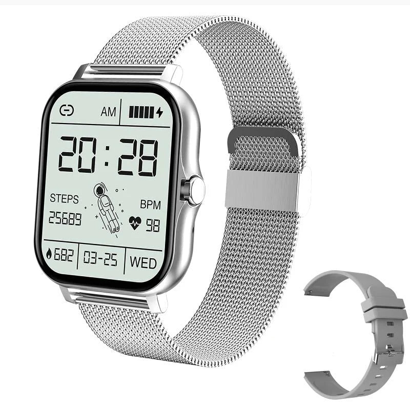 Fitness Smartwatch Health Monitoring 240-Hour Battery