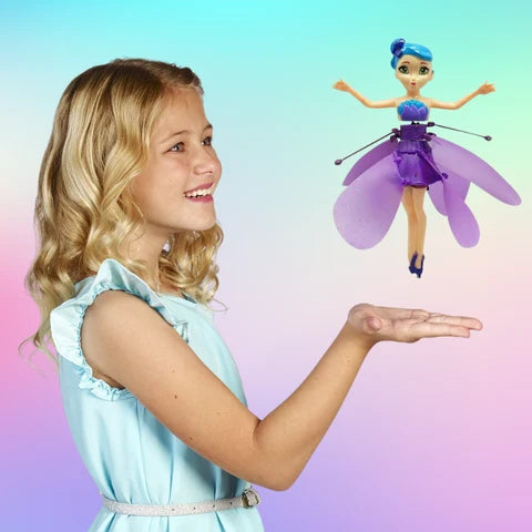 Flying Fairy Toy Motion Sensor LED USB Rechargeable