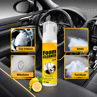 Foam Cleaner Spray Expanding Foam Multi-Surface Residue-Free
