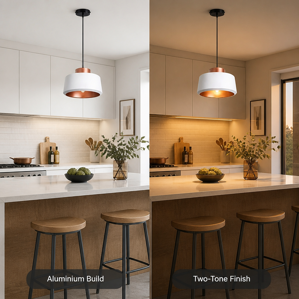 French Aluminum Branch Chandelier