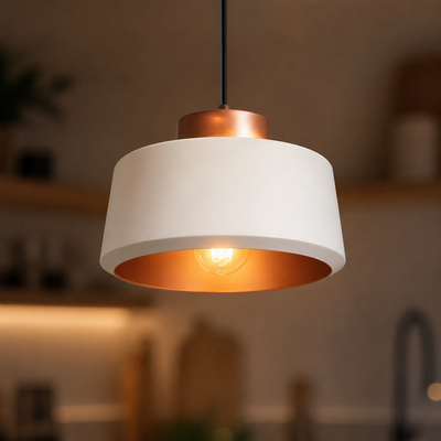 French Aluminum Branch Chandelier