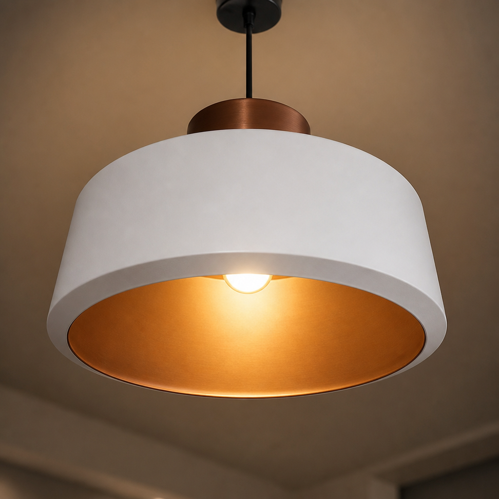 French Aluminum Branch Chandelier