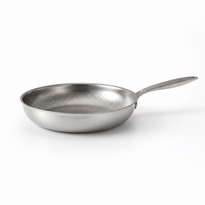 Frying Pan Hammered Titanium Induction Compatible