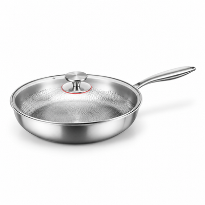 Frying Pan Hammered Titanium Induction Compatible