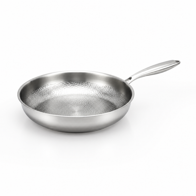 Frying Pan Hammered Titanium Induction Compatible