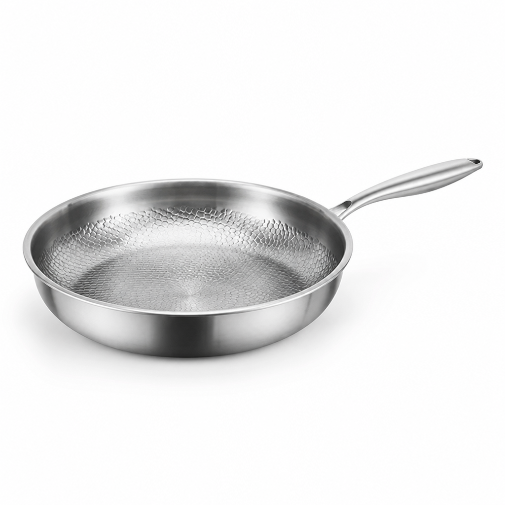 Frying Pan Titanium Hand-Hammered Non-Stick