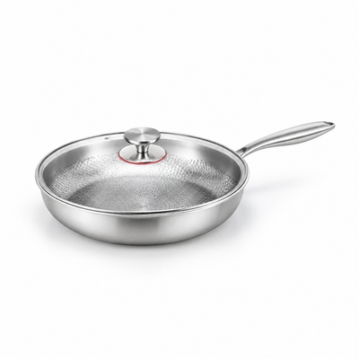 Frying Pan Titanium Hand-Hammered Non-Stick