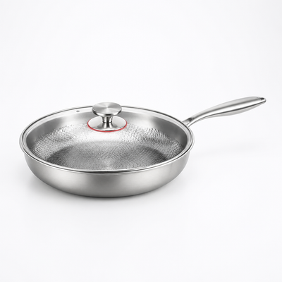 Frying Pan Titanium Hand-Hammered Non-Stick