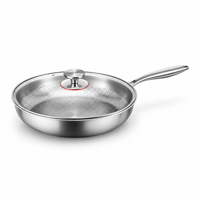 Frying Pan Titanium Hand-Hammered Non-Stick