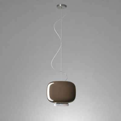 Glass Lantern Pendant Light