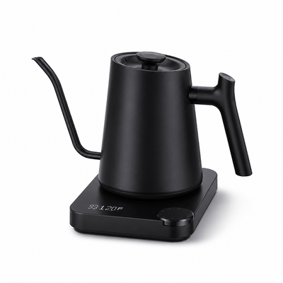 Gooseneck Electric Kettle Precision Temp Control Rotary Dial