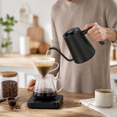 Gooseneck Kettle Precision Temperature Control 1200W