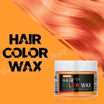 Hair Color Wax Opaque Water-Washable Finger-Apply