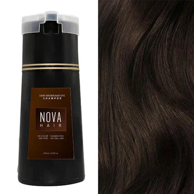 Hair Dye Shampoo Quick Gray Coverage No Mixing