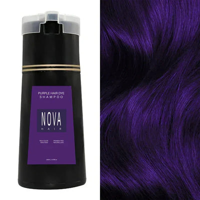 Hair Dye Shampoo Quick Gray Coverage No Mixing