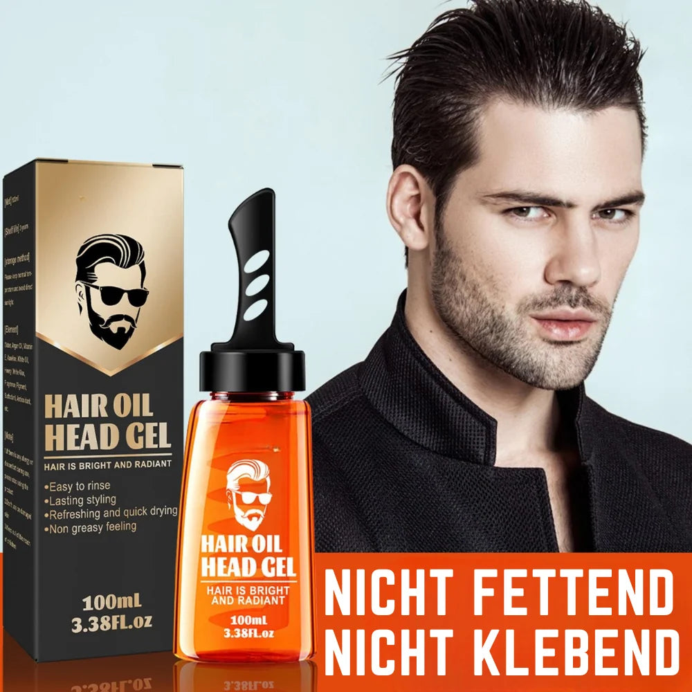 Hair Gel Comb Integrated Dispenser Fast-Absorbing