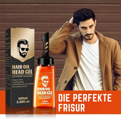 Hair Gel Comb Integrated Dispenser Fast-Absorbing