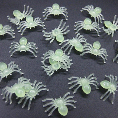 Halloween Spider Decoration Glow-In-The-Dark Multi-Pack
