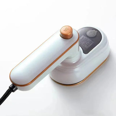 Handheld Garment Steamer Fast-Heat Precision Tip & Metal Soleplate