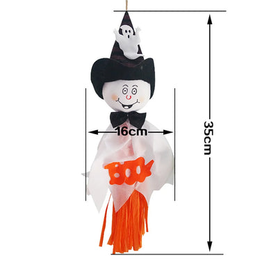 Hanging Ghost Decoration Cotton-Filled Ready To Hang