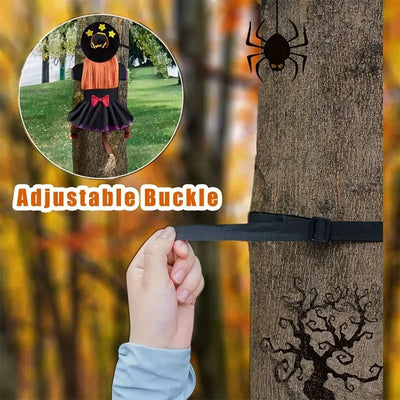 Hanging Witch Decoration Climbing Pose Lightweight Indoor & Outdoor