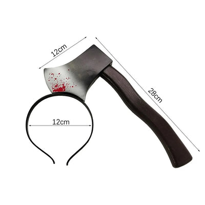 Headband Optical Illusion Hand-Painted Blood
