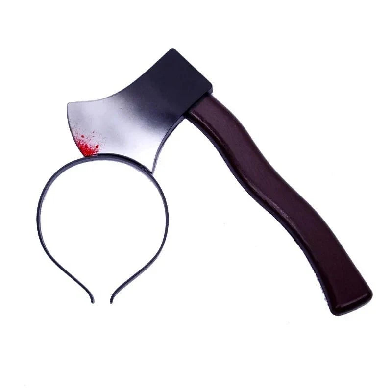 Headband Realistic Weapon Piercing Illusion Blood Effect