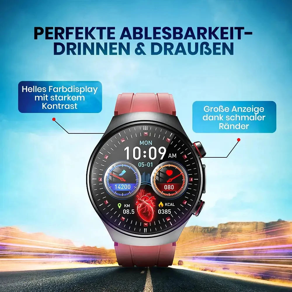 Health Watch ECG AI Trend Analysis 7-Day Battery