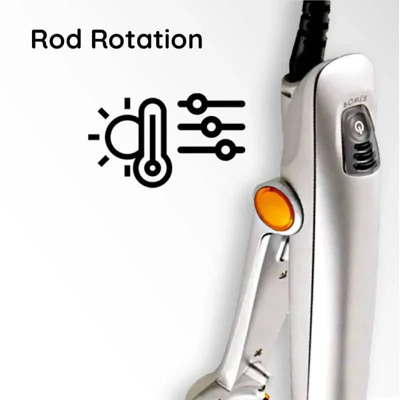 Hot Air Brush 2-In-1 Rotating Ceramic Adjustable Heat