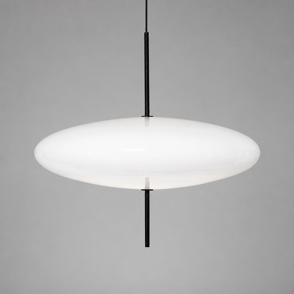 Industrial Iron Dome Pendant Light