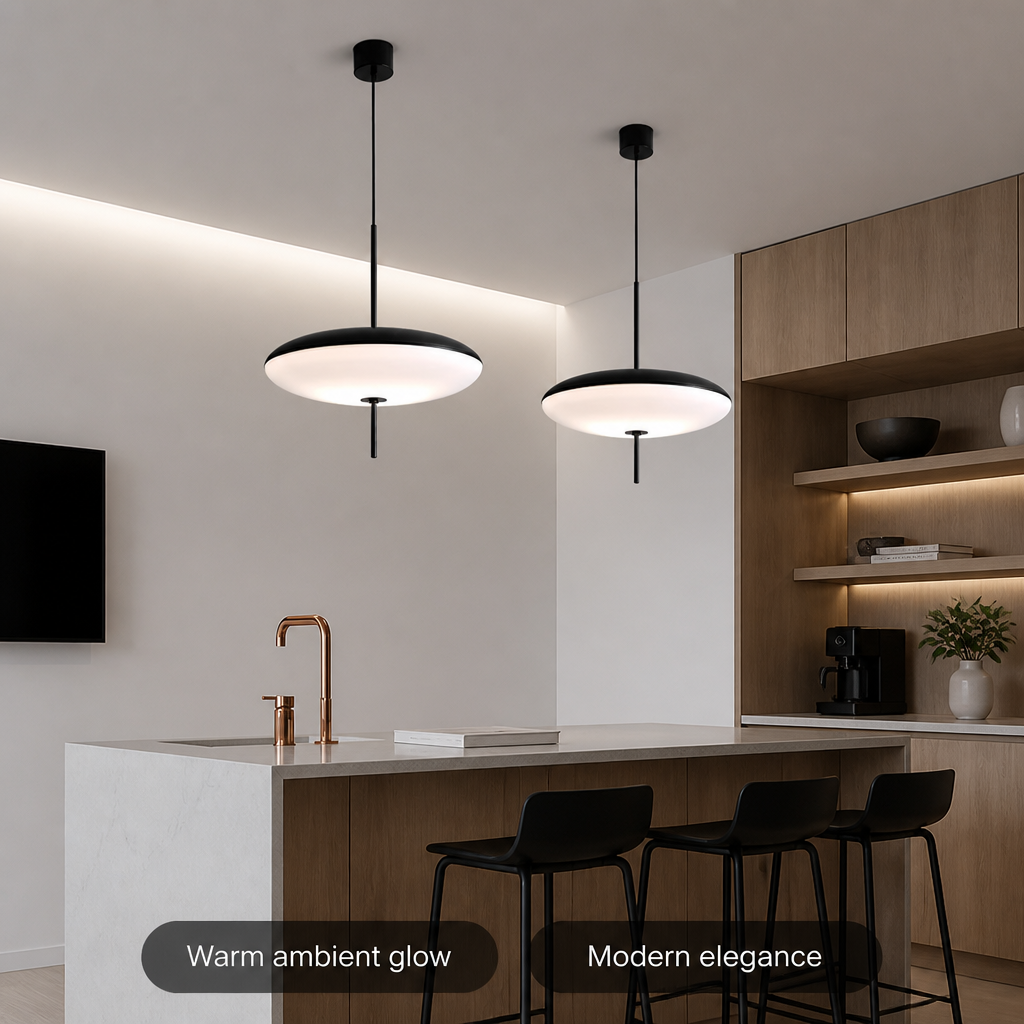Industrial Iron Dome Pendant Light