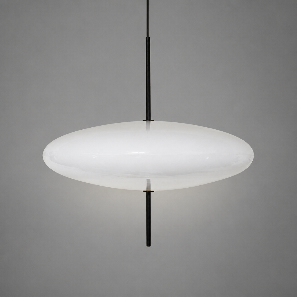 Industrial Iron Dome Pendant Light