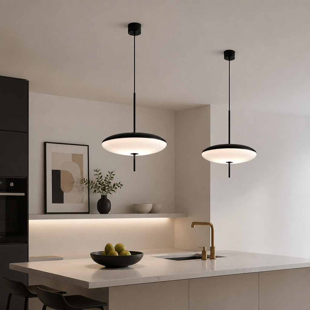 Industrial Iron LED Pendant Light