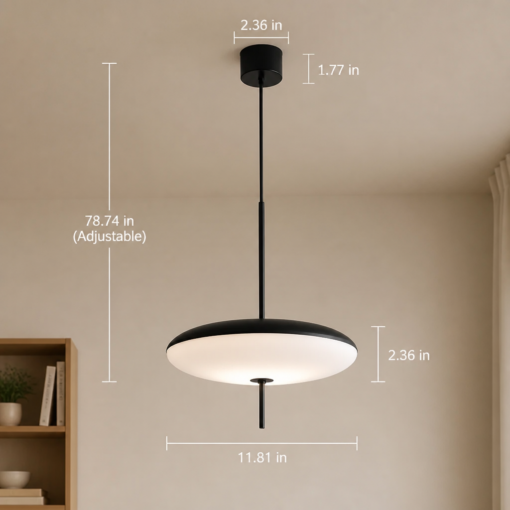 Industrial Iron LED Pendant Light