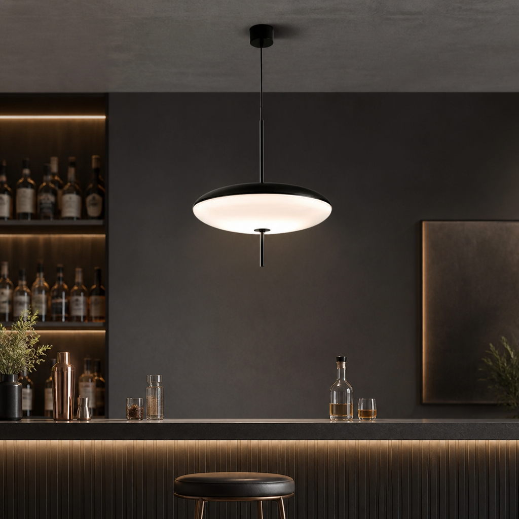 Industrial Iron LED Pendant Light