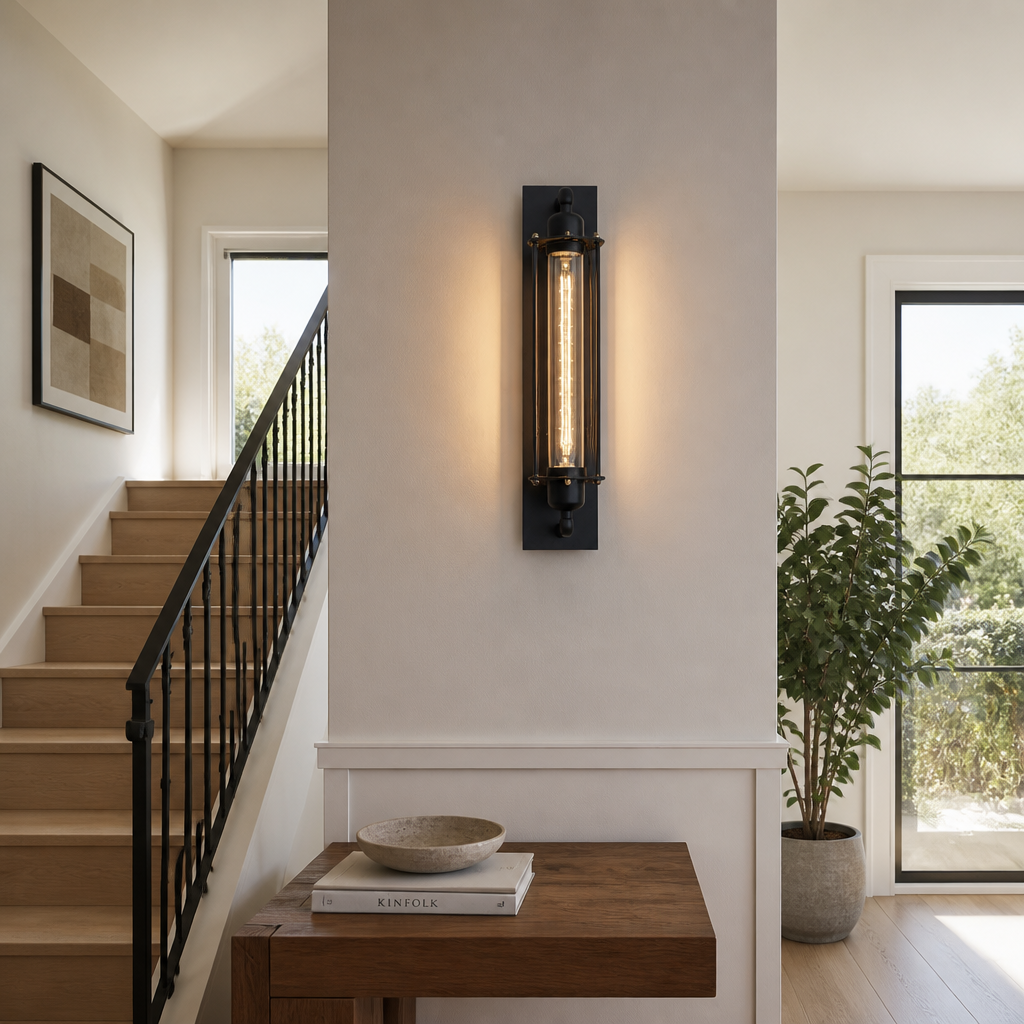 Industrial Iron LED Wall Sconce