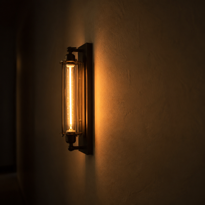 Industrial Iron LED Wall Sconce