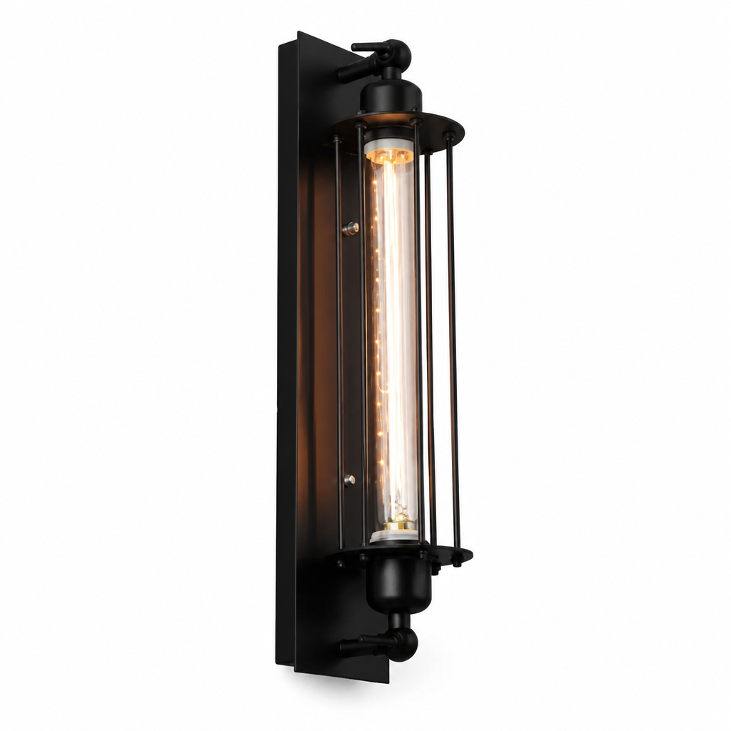 Industrial Iron LED Wall Sconce