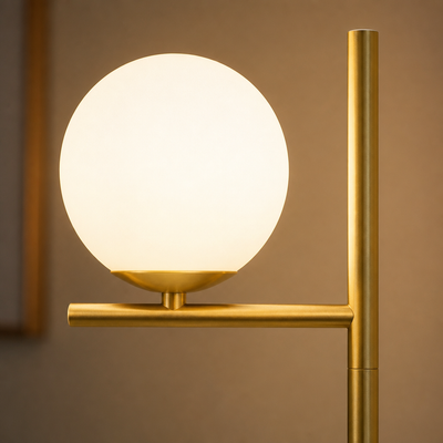 Industrial Matte Black Foot Switch Floor Lamp