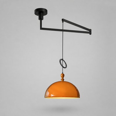 Industrial Metal LED Adjustable Arm Pendant Light