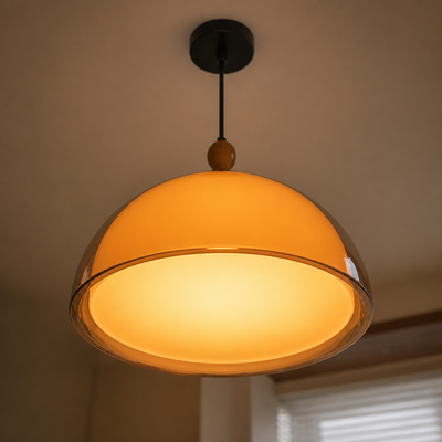 Industrial Metal LED Adjustable Arm Pendant Light