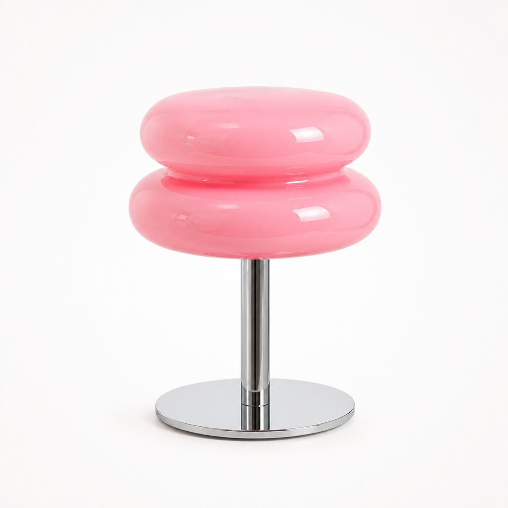 Iron & Glass Macaron Table Lamp
