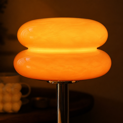 Iron & Glass Macaron Table Lamp