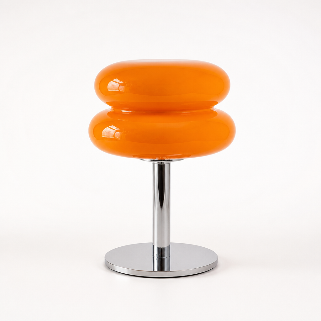 Iron & Glass Macaron Table Lamp