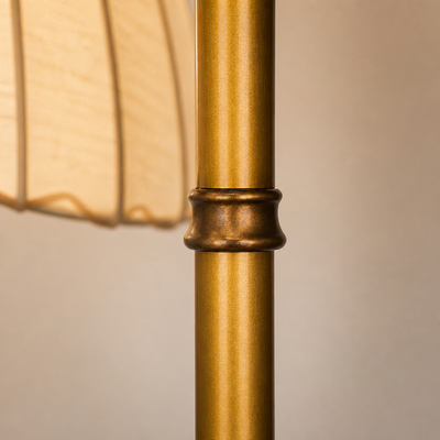Japanese Iron Lantern Floor Lamp