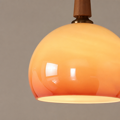 Japanese LED Pumpkin Shade Floor Lamp